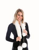 Auskin® Alpaca Scarf Pom Pom