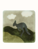 AUSTRALIAN SHEPHERD® Square Wool Cushion 40cmx40cm