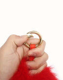 URBAN® Pom Pom Fluffy Keyring